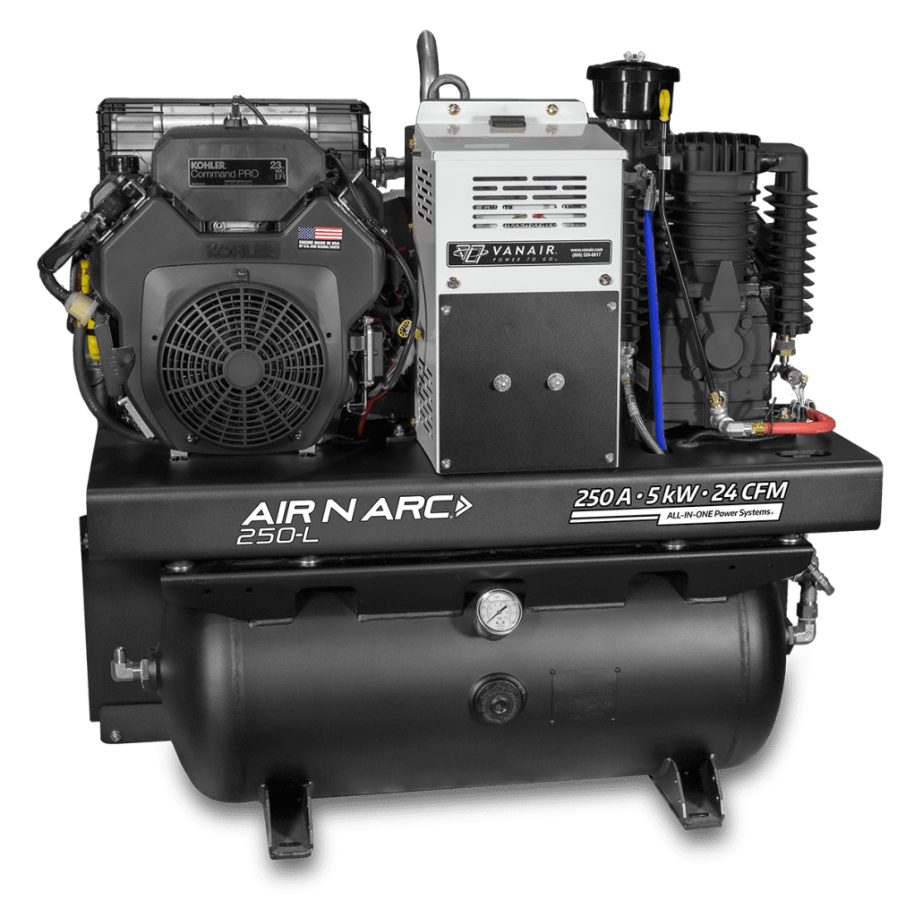 All In One Power System - Vanair Air-N-Arc 150 Diesel